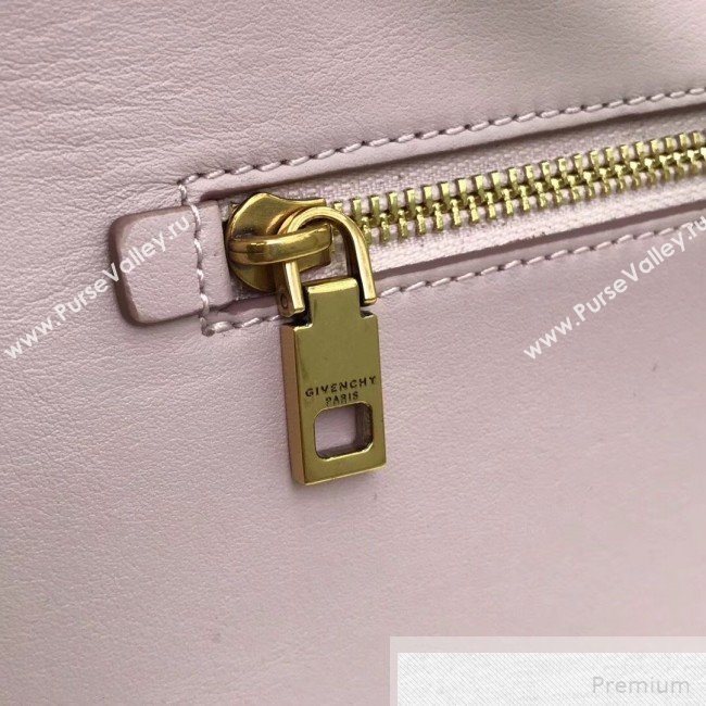 Givenchy Large Whip Top Handle Bag in Smooth Leather Pink 2019 (2B082-9051445)