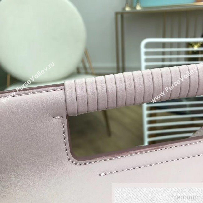 Givenchy Large Whip Top Handle Bag in Smooth Leather Pink 2019 (2B082-9051445)