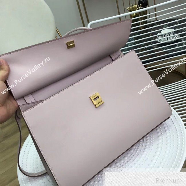 Givenchy Large Whip Top Handle Bag in Smooth Leather Pink 2019 (2B082-9051445)