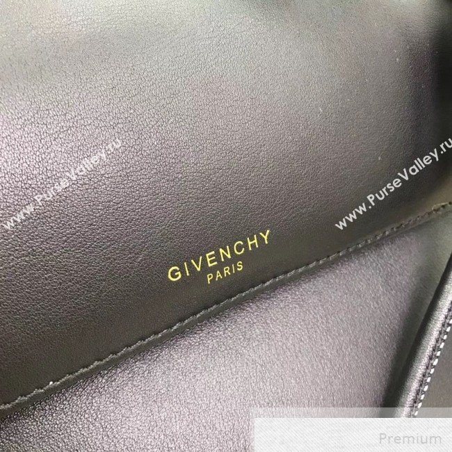 Givenchy Large Whip Top Handle Bag in Smooth Leather Black 2019 (2B082-9051446)