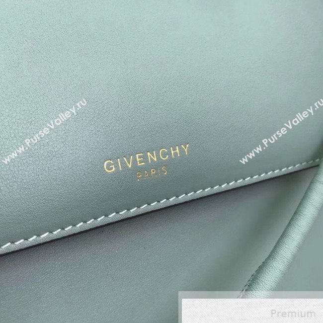 Givenchy Large Whip Top Handle Bag in Smooth Leather Green 2019 (2B082-9051447)