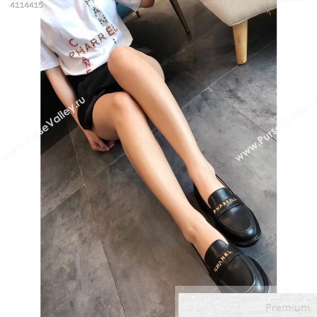 Chanel x Pharrell Flat Loafer Black 2019 (EM-9051451)