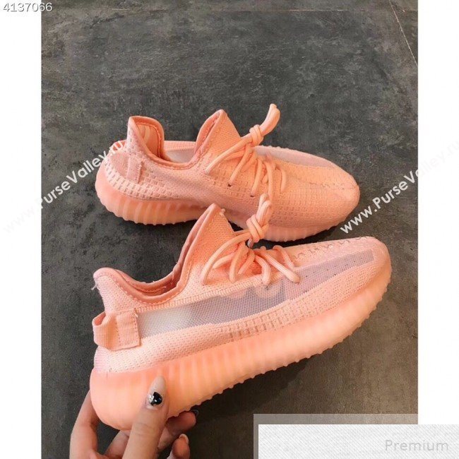 Adidas Yeezy Boost 350 V2 Static Sneakers Orange Pink 2019 (EM-9051510)