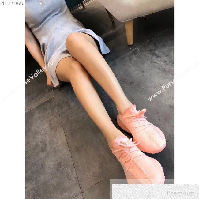 Adidas Yeezy Boost 350 V2 Static Sneakers Orange Pink 2019 (EM-9051510)
