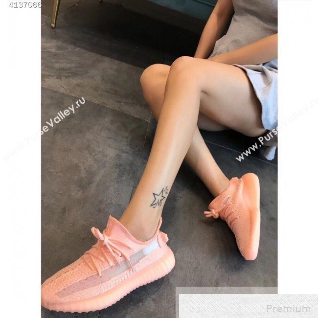 Adidas Yeezy Boost 350 V2 Static Sneakers Orange Pink 2019 (EM-9051510)