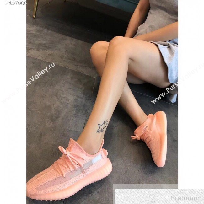 Adidas Yeezy Boost 350 V2 Static Sneakers Orange Pink 2019 (EM-9051510)