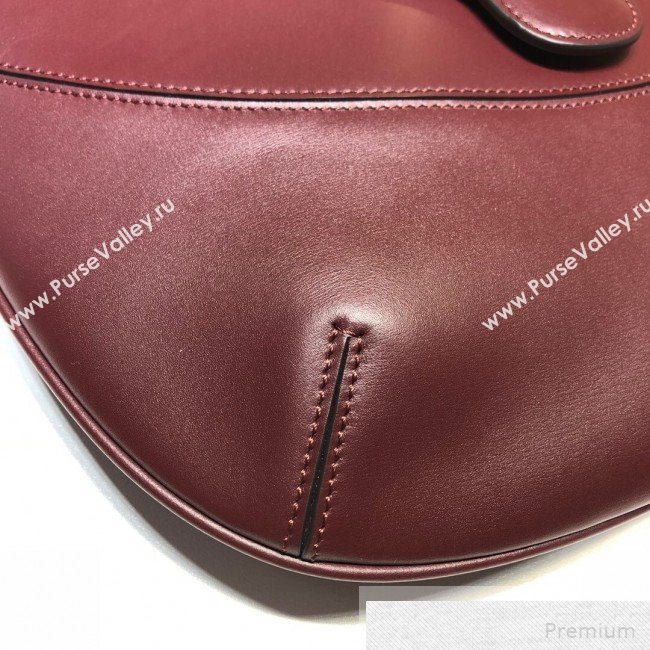 Gucci Arli Medium Shoulder Bag 568857 Burgundy 2019 (DLH-9051349)