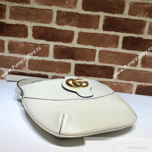 Gucci Arli Medium Shoulder Bag 568857 White 2019 (DLH-9051347)