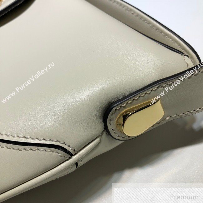 Gucci Arli Medium Shoulder Bag 568857 White 2019 (DLH-9051347)