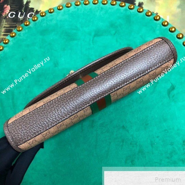 Gucci Rajah GG Small Shoulder Bag 570145 Coffee 2019 (BLWX-9051351)