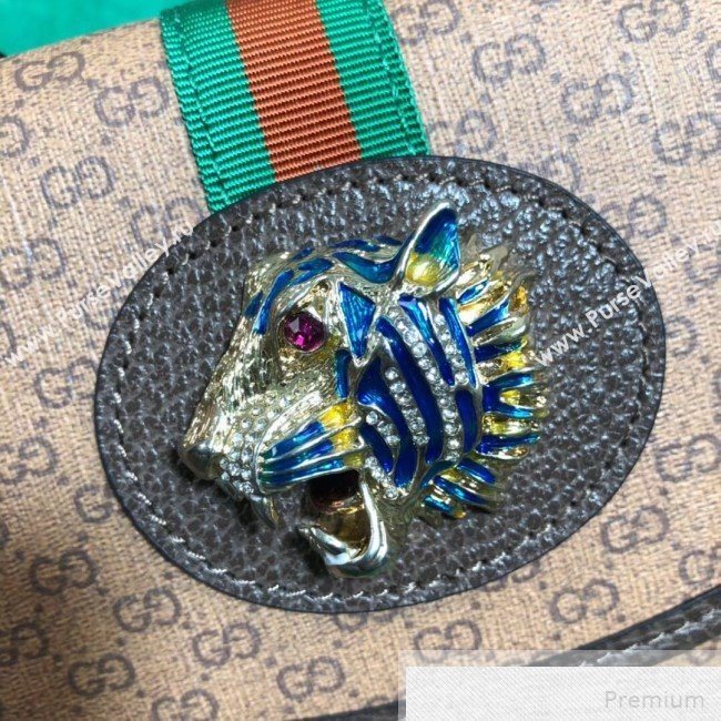 Gucci Rajah GG Small Shoulder Bag 570145 Coffee 2019 (BLWX-9051351)