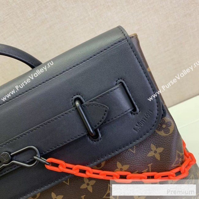 Louis Vuitton Mens Steamer PM Top Handle Bag M44473 Monogram Canvas 2019 (LVSJ-9061036)