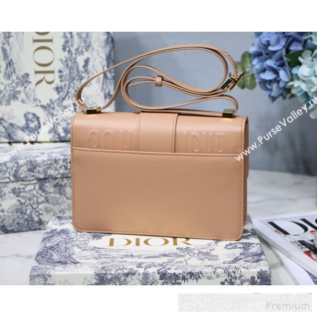 Dior 30 Montaigne CD Flap Bag in Smooth Nude Calfskin 2019 (BINF-9061135)