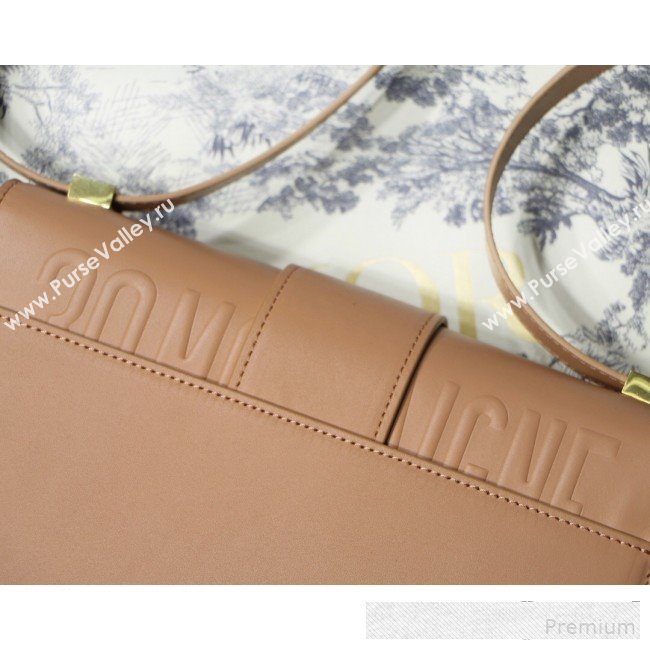 Dior 30 Montaigne CD Flap Bag in Smooth Nude Calfskin 2019 (BINF-9061135)