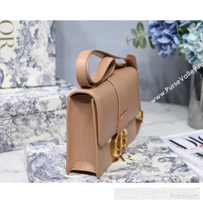 Dior 30 Montaigne CD Flap Bag in Smooth Nude Calfskin 2019 (BINF-9061135)