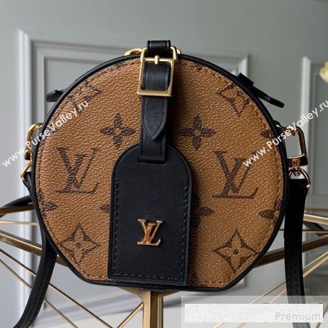 Louis Vuitton Monogram Mini Boite Chapeau Round Case Top Handle Bag M68276 2019 (KD-9061001)