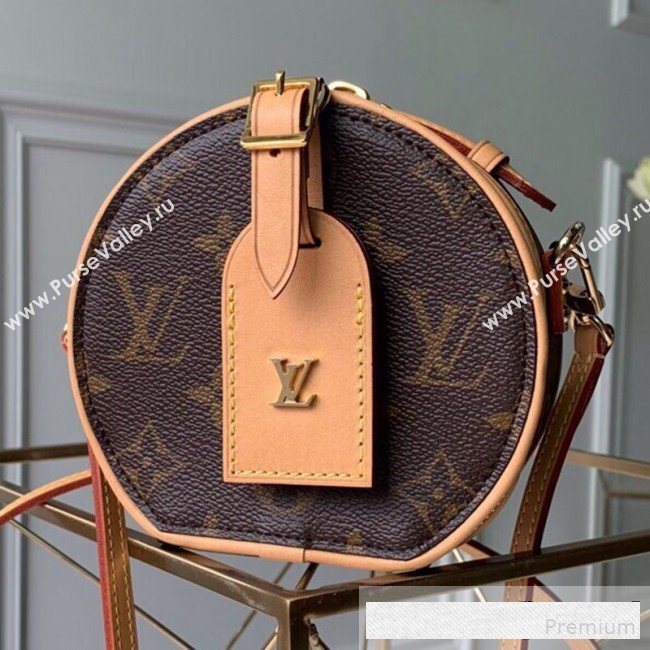 Louis Vuitton Monogram Mini Boite Chapeau Round Case Top Handle Bag M44699 2019 (KD-9061002)