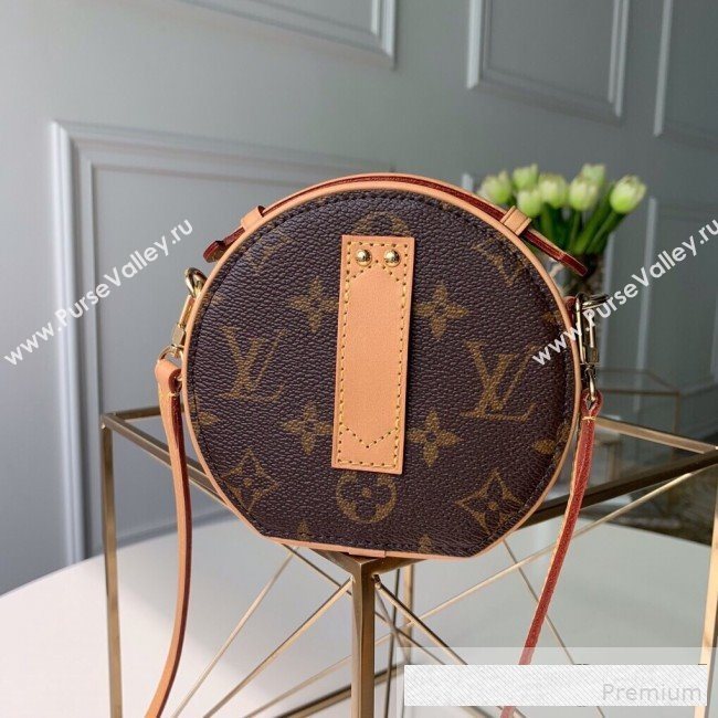 Louis Vuitton Monogram Mini Boite Chapeau Round Case Top Handle Bag M44699 2019 (KD-9061002)