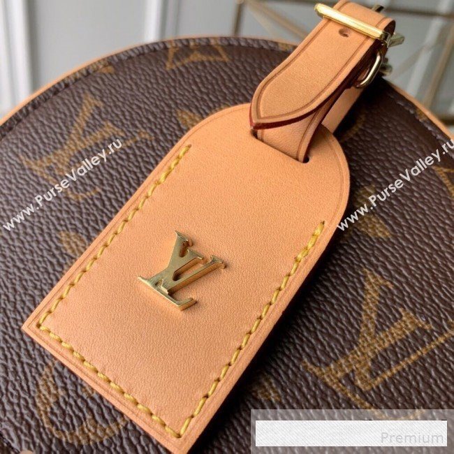 Louis Vuitton Monogram Mini Boite Chapeau Round Case Top Handle Bag M44699 2019 (KD-9061002)