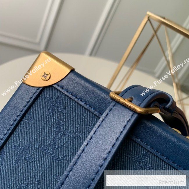 Louis Vuitton Monogram Denim Soft Trunk Box Shoulder Bag M44723 2019 (KD-9061003)