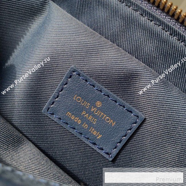 Louis Vuitton Monogram Denim Outdoor Bumbag/Belt Bag M44741 Navy Blue 2019 (KD-9061004)