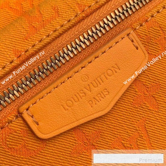 Louis Vuitton Monogram Denim Outdoor Bumbag/Belt Bag M44623 Ocher Yellow 2019 (KD-9061006)