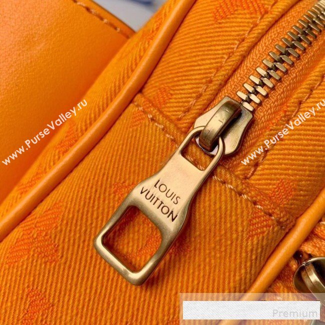 Louis Vuitton Monogram Denim Outdoor Bumbag/Belt Bag M44623 Ocher Yellow 2019 (KD-9061006)