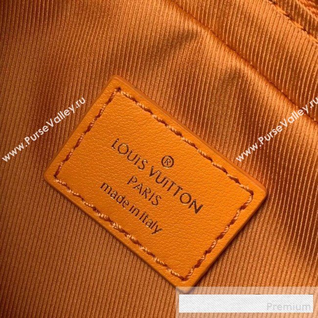 Louis Vuitton Monogram Denim Outdoor Bumbag/Belt Bag M44623 Ocher Yellow 2019 (KD-9061006)