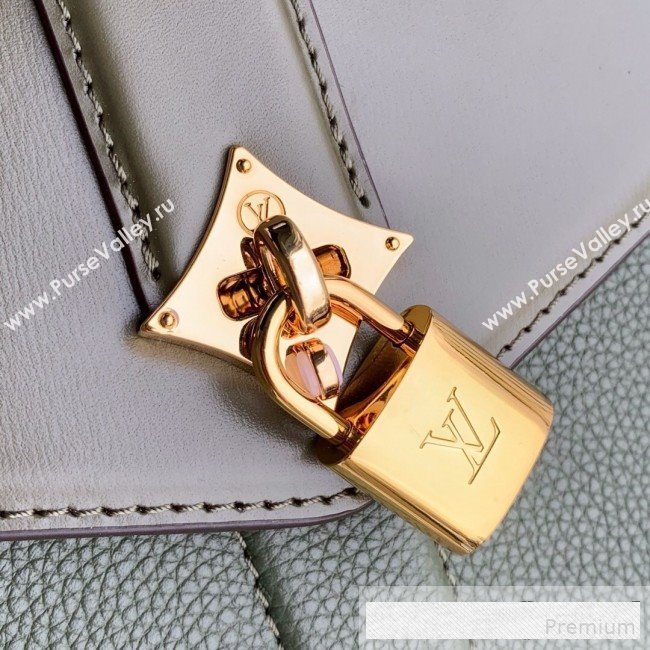 Louis Vuitton Padlock Rose des Vents MM Top Handle Bag M53819 Khaki Green 2019 (KD-9061011)