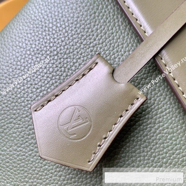 Louis Vuitton Padlock Rose des Vents MM Top Handle Bag M53819 Khaki Green 2019 (KD-9061011)