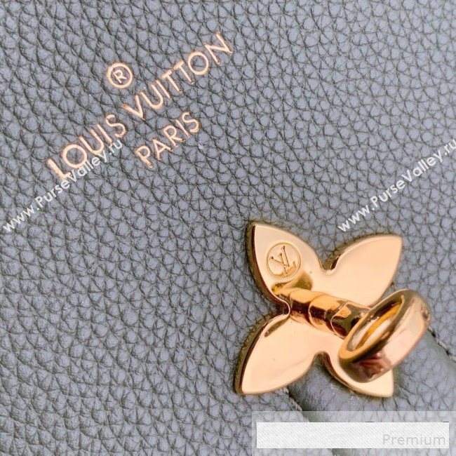 Louis Vuitton Padlock Rose des Vents MM Top Handle Bag M53819 Khaki Green 2019 (KD-9061011)