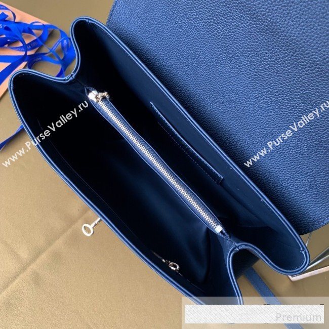 Louis Vuitton Padlock Rose des Vents MM Top Handle Bag M53816 Black 2019 (KD-9061012)