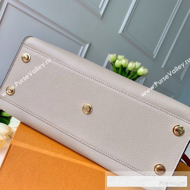 Louis Vuitton Monogram Tufting On My Side Tote Bag M53825 Gray 2019 (KD-9061015)