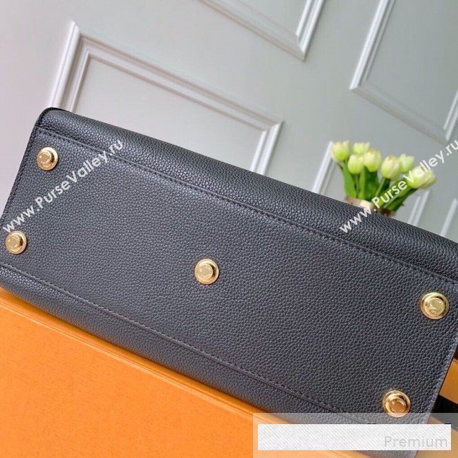 Louis Vuitton Monogram Tufting On My Side Tote Bag M53826 Black 2019 (KD-9061014)