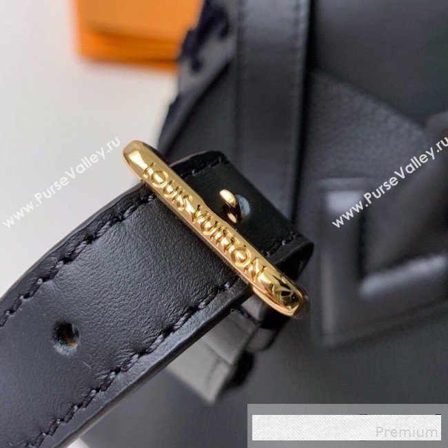 Louis Vuitton Monogram Tufting On My Side Tote Bag M53826 Black 2019 (KD-9061014)