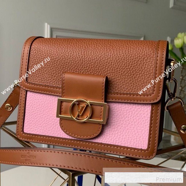 Louis Vuitton LV Lock Dauphine MM Shoulder Bag M53830 Pink 2019 (KD-9061020)