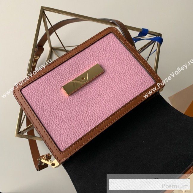 Louis Vuitton LV Lock Dauphine MM Shoulder Bag M53830 Pink 2019 (KD-9061020)