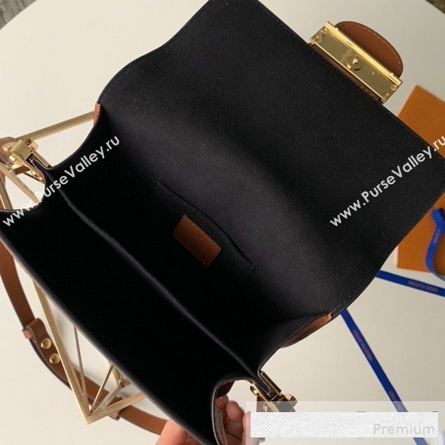 Louis Vuitton LV Lock Dauphine MM Shoulder Bag M53830 Pink 2019 (KD-9061020)