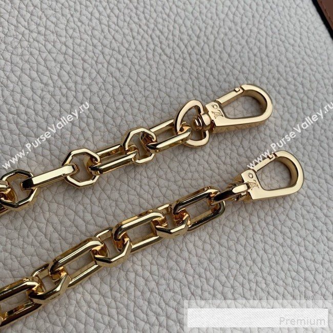 Louis Vuitton LV Lock Dauphine MM Shoulder Bag M53830 Red 2019 (KD-9061018)