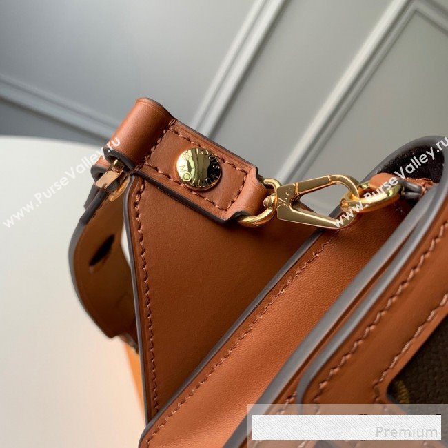 Louis Vuitton LV Lock Dauphine Bumbag/Belt Bag M44586 Monogram Reverse Canvas 2019 (KD-9061025)