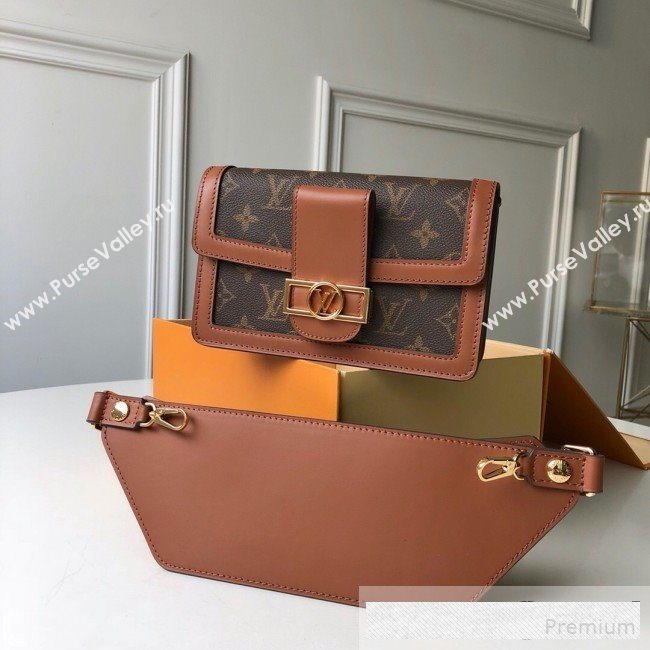 Louis Vuitton LV Lock Dauphine Bumbag/Belt Bag M44586 Monogram Canvas 2019 (KD-9061024)