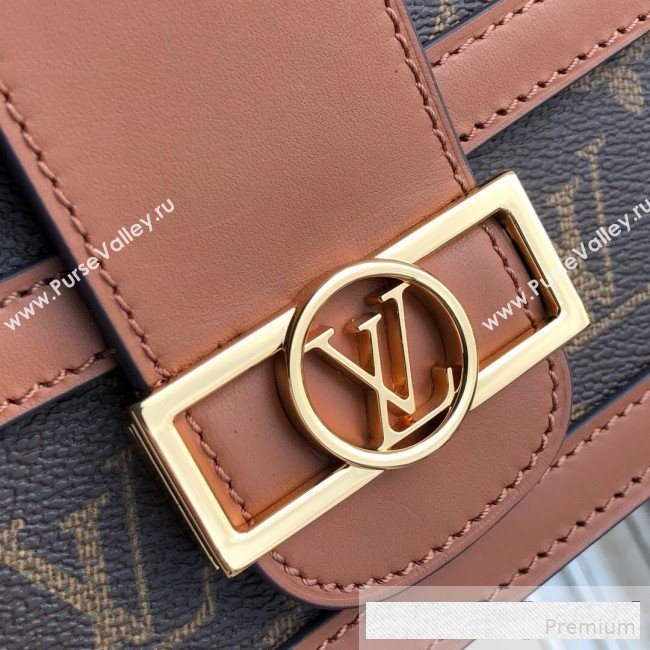 Louis Vuitton LV Lock Dauphine Bumbag/Belt Bag M44586 Monogram Canvas 2019 (KD-9061024)