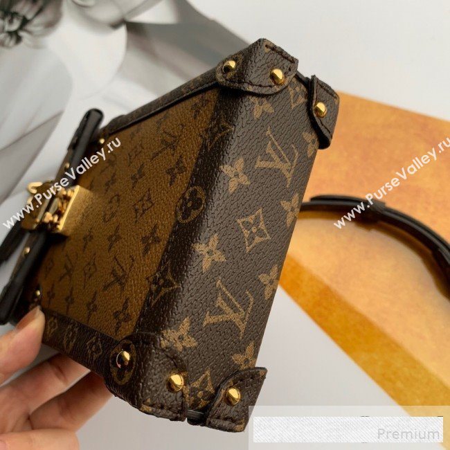 Louis Vuitton Trunk Vertical Chain Shoulder Bag Monogram Reverse Canvas M67873 2019 (KD-9061026)