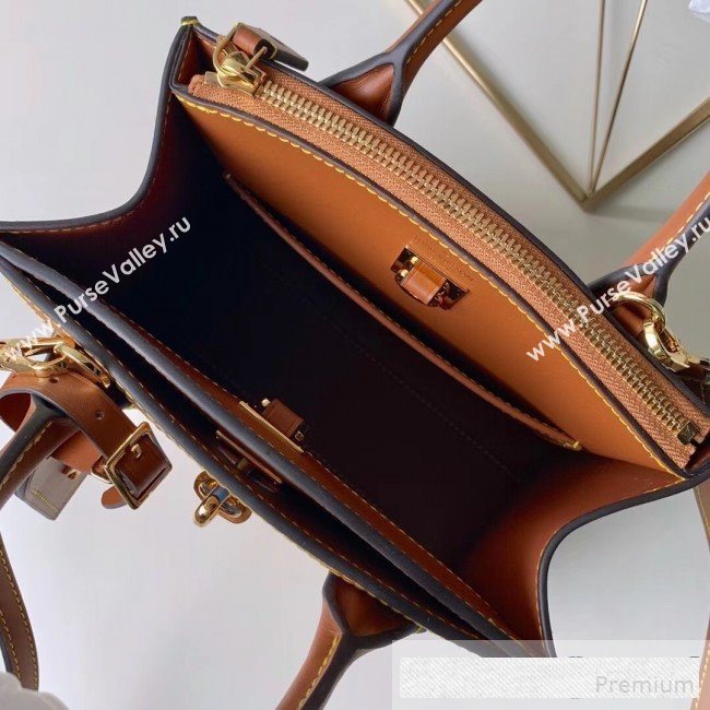 Louis Vuitton City Steamer Mini Top Handle Bag M55099 Blue/Beige 2019 (FANG-9061028)