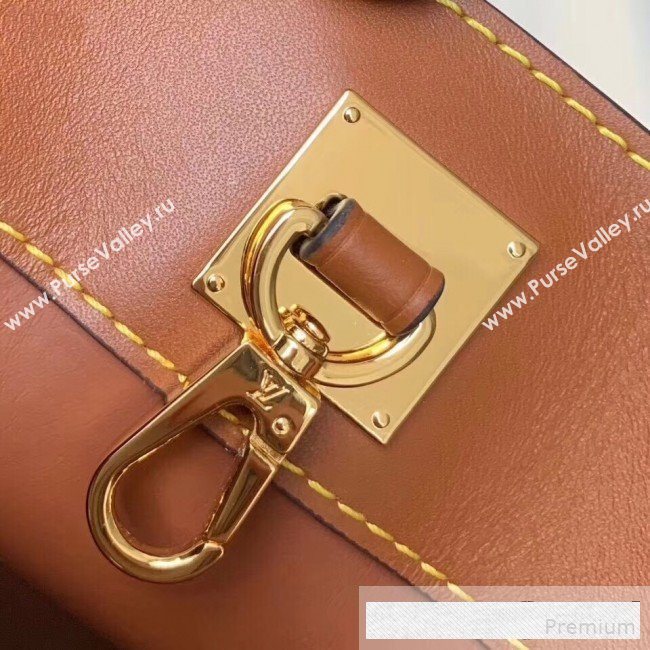 Louis Vuitton City Steamer Mini Top Handle Bag M55099 Blue/Beige 2019 (FANG-9061028)