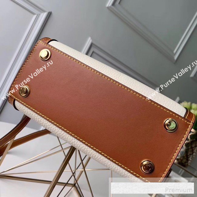 Louis Vuitton City Steamer Mini Top Handle Bag M55099 Black/White 2019 (FANG-9061029)