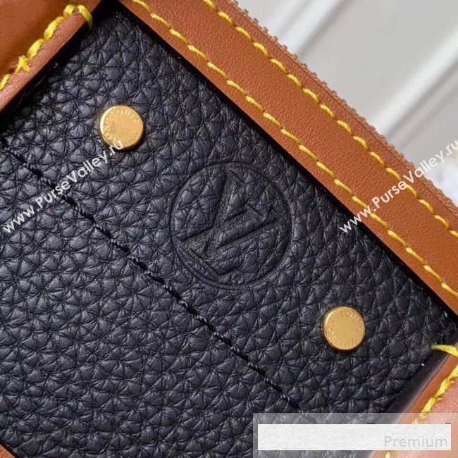 Louis Vuitton City Steamer Mini Top Handle Bag M55099 Black/White 2019 (FANG-9061029)