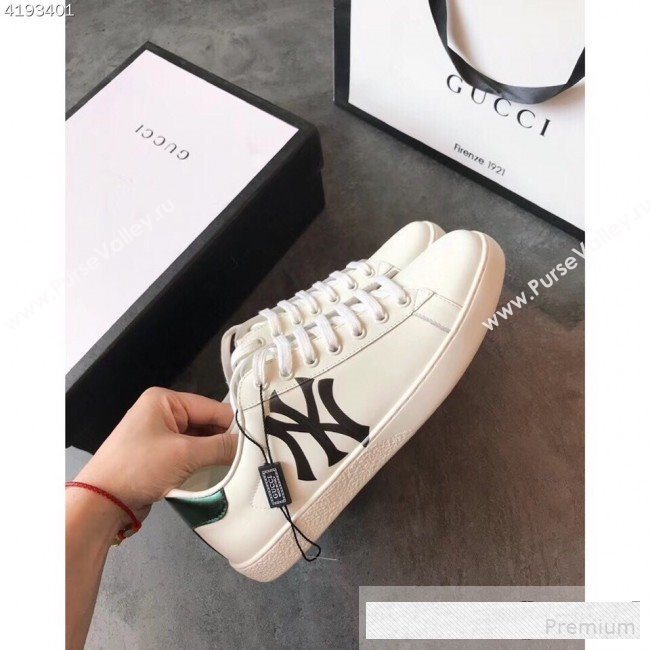 Gucci Ace Ny Sneaker White 2019(For Women and Men) (EM-9061222)