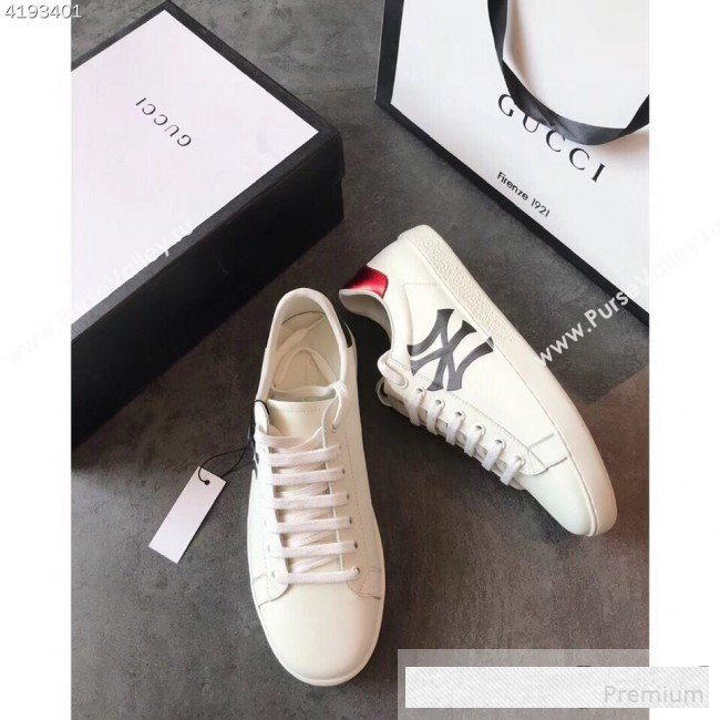 Gucci Ace Ny Sneaker White 2019(For Women and Men) (EM-9061222)