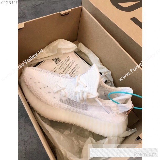 Adidas Yeezy Boost 350 V2 Static Sneakers All White 2019(For Women and Men) (EM-9061229)